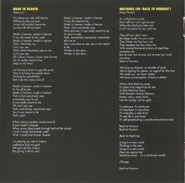 Queen  Deep Cuts : Booklet 6